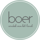 Boer winkel van het land